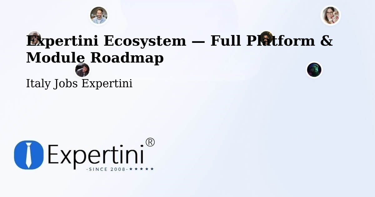 Expertini Ecosystem — Full Platform & Module Roadmap – Busso